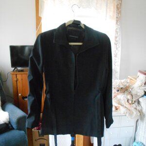 ANDREW MARC BELTED, LINED RAINCOAT-WOMEN'S SIZE M